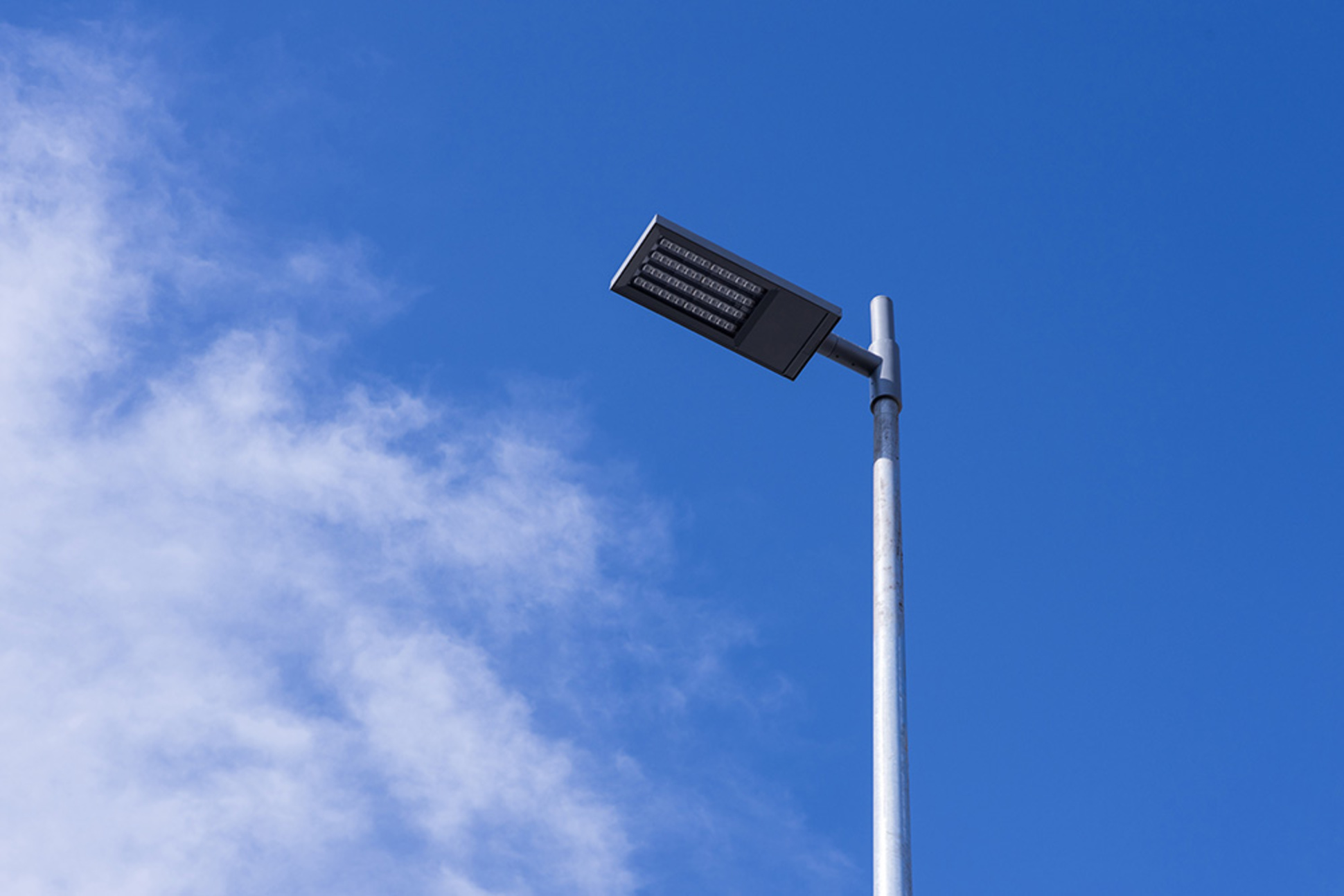 LED-Straßen­beleuchtung bei EBS Schönebeck in Schönebeck